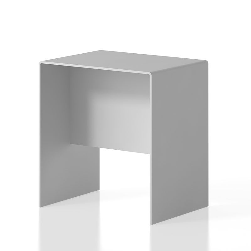 Tabouret, Solid Surface, Square