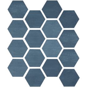 Carreau Switch Hexa, Dark Blue, 10x11 cm