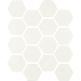 Carreau Switch Hexa, White, 10x11 cm