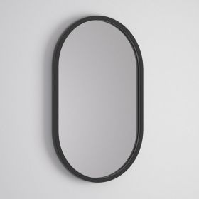 Miroir 50 x 80 cm avec cadre laqué noir mat, Cerdeña - image 2
