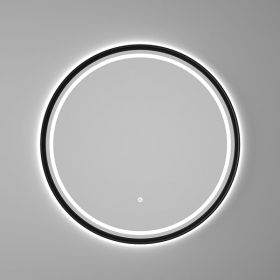 Miroir rond lumineux avec éclairage LED, Ø 80 ou 120 cm, Caicos