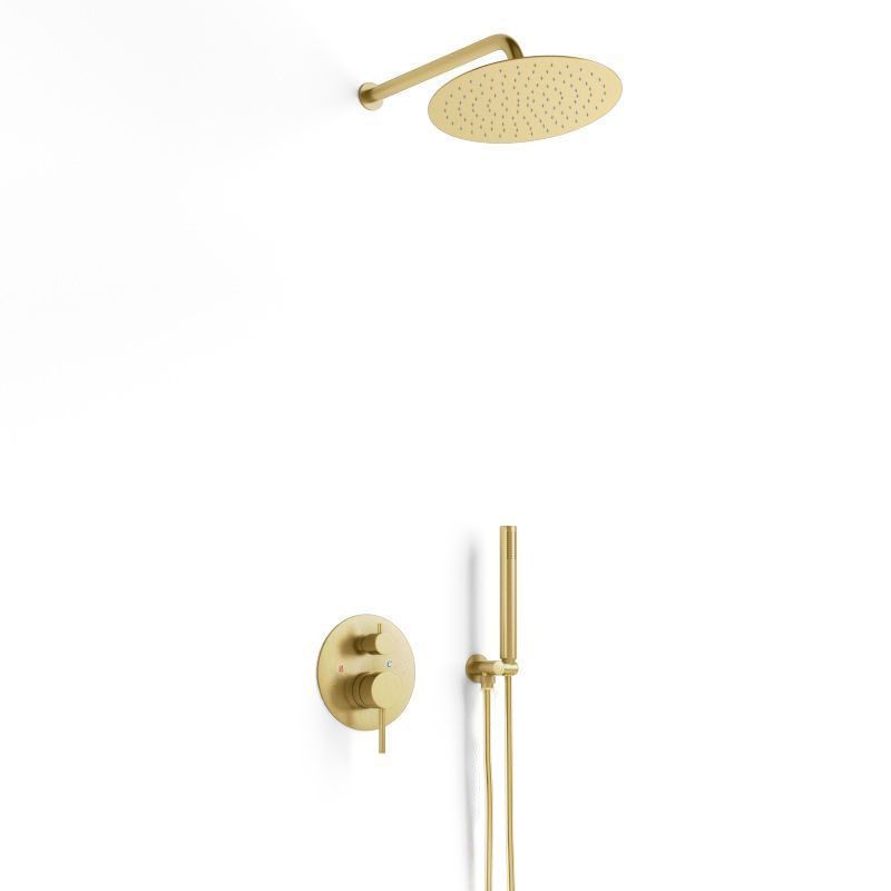 Composition mitigeur de douche encastrée doré brossé, Châtelet - image 2