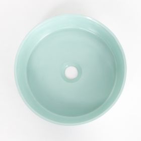 Vasque béton, 36 cm, vert clair, Boya - image 2