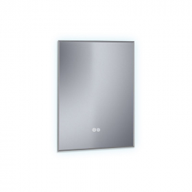 Miroir rétro-éclairant LED, anti-buée, 60x80 cm, Pure