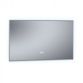 Miroir 120x80 cm rétro-éclairant LED, anti-buée, Pure