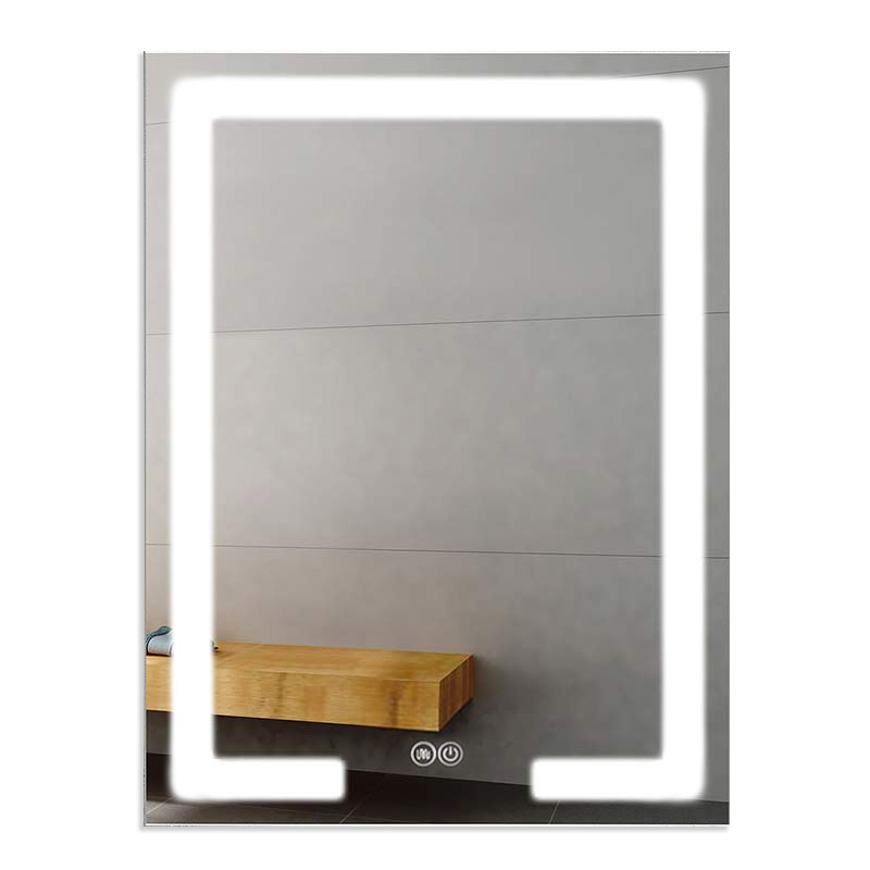 Miroir éclairant rectangulaire, 60x80 cm, Deco-Light