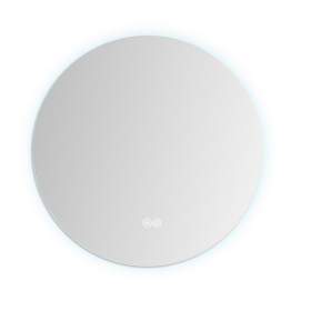 Miroir Ø80 cm lumineux LED, salle de bain rond, antibuée, Roundy