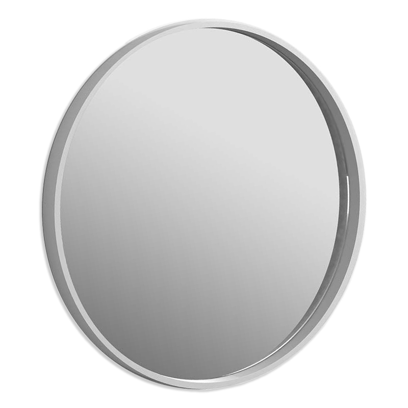 Miroir minéral , Ø70 cm, matière composite minérale, Rond
