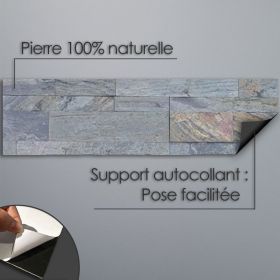 Pierre de parement auto-adhésive, 15 x 60 cm, Rome - image 2