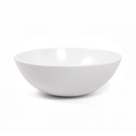 Vasque à poser Ø37,5 cm ronde, céramique, Blanc mat, made in France, Romi - image 2