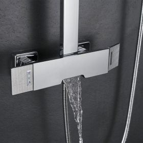 Colonne de douche avec mitigeur mécanique, chrome, Slim, Concorde - image 2