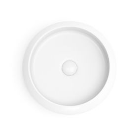 Vasque à poser, 41,5x12 cm, Blanc mat, Stella - image 2