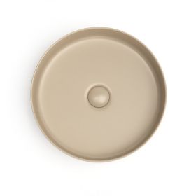 Vasque à poser, 39,4x11,5 cm, Cappuccino mat, Art - image 2
