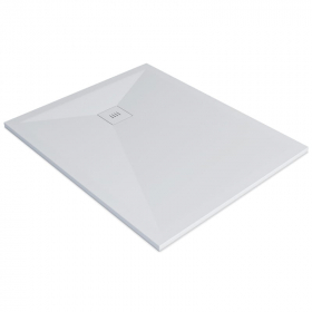 Receveur de douche 100 x 120, 140, 160cm, Solide Surface Blanc mat, Golfe - image 2