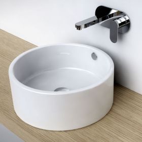 Vasque à poser 41 cm ronde céramique, Pure - image 2
