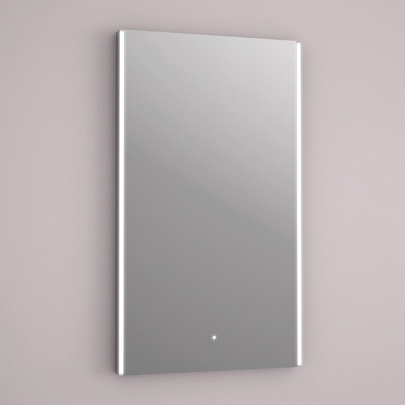 Miroir lumineux LED salle de bain, anti-buée, 40x70 cm, Idlight Edge