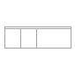 2 à gauche - simple vasque