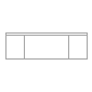 1 de chaque côté - simple vasque