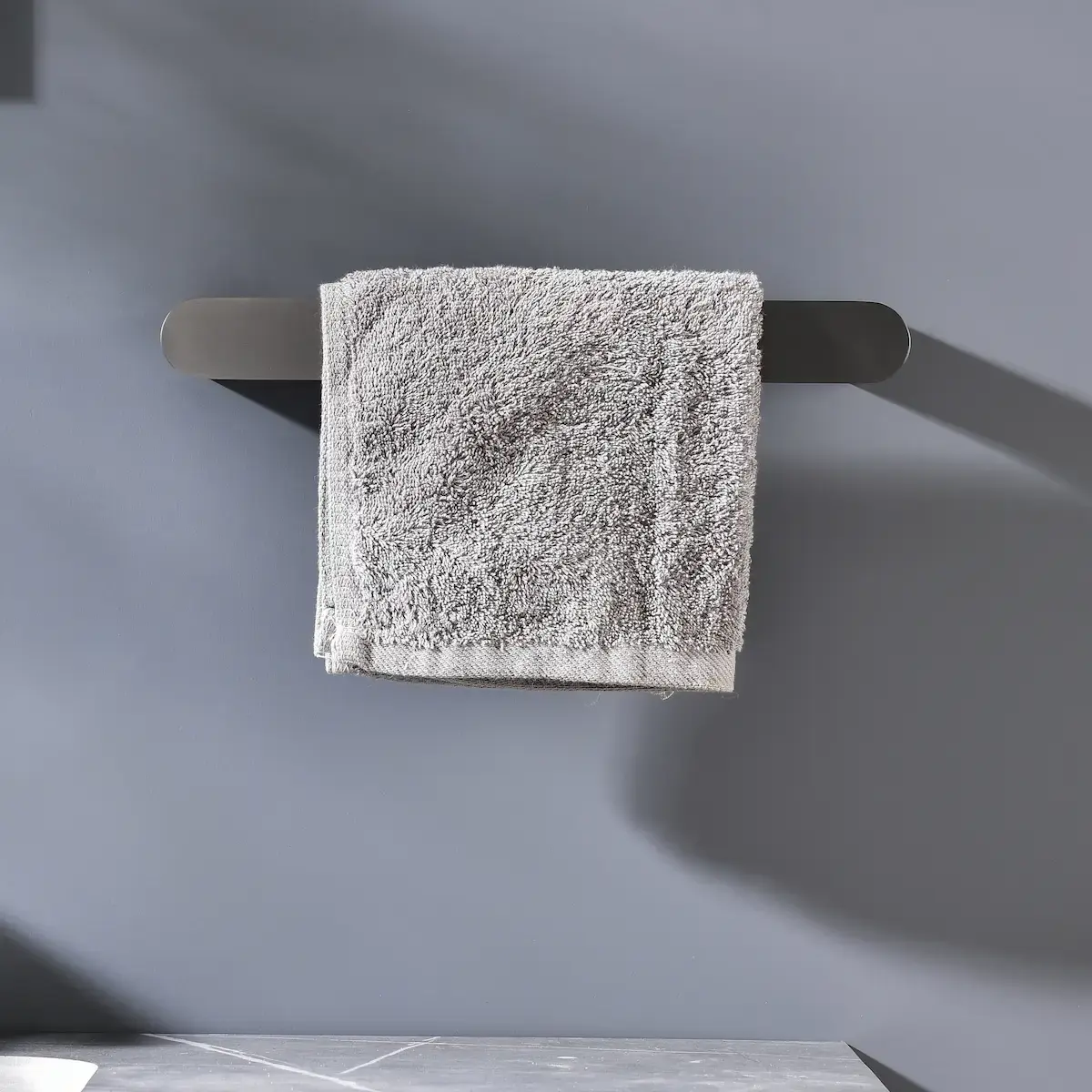 Porte Serviette 29Cm Gun Métal Brossé, Deauville 