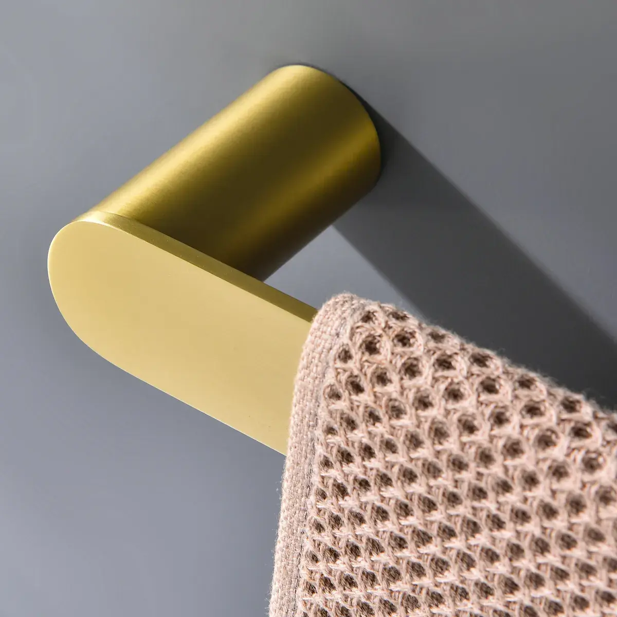 Porte Serviette 29Cm Doré Brossé, Deauville  