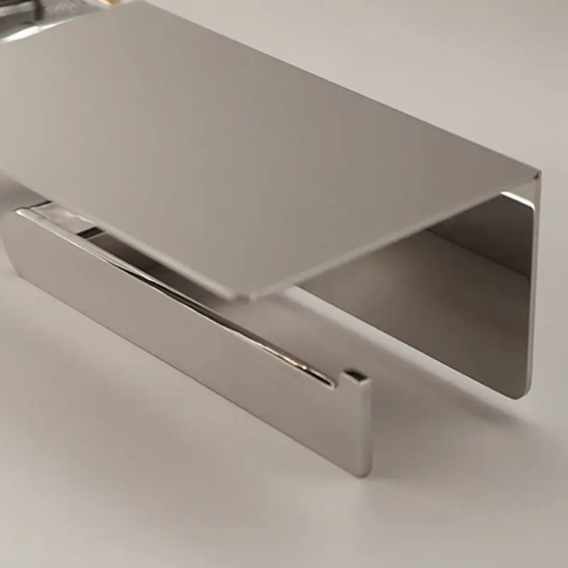 Set Douchette hygiénique avec porte rouleau Chrome Châtelet