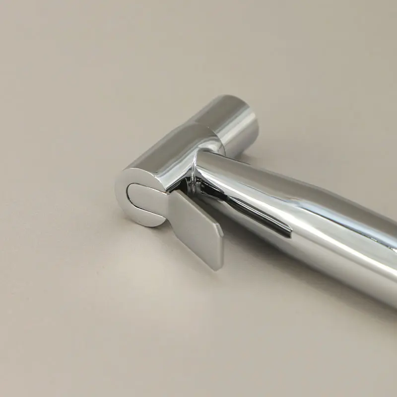 Set douchette hygiénique encastrée, chromé, Châtelet