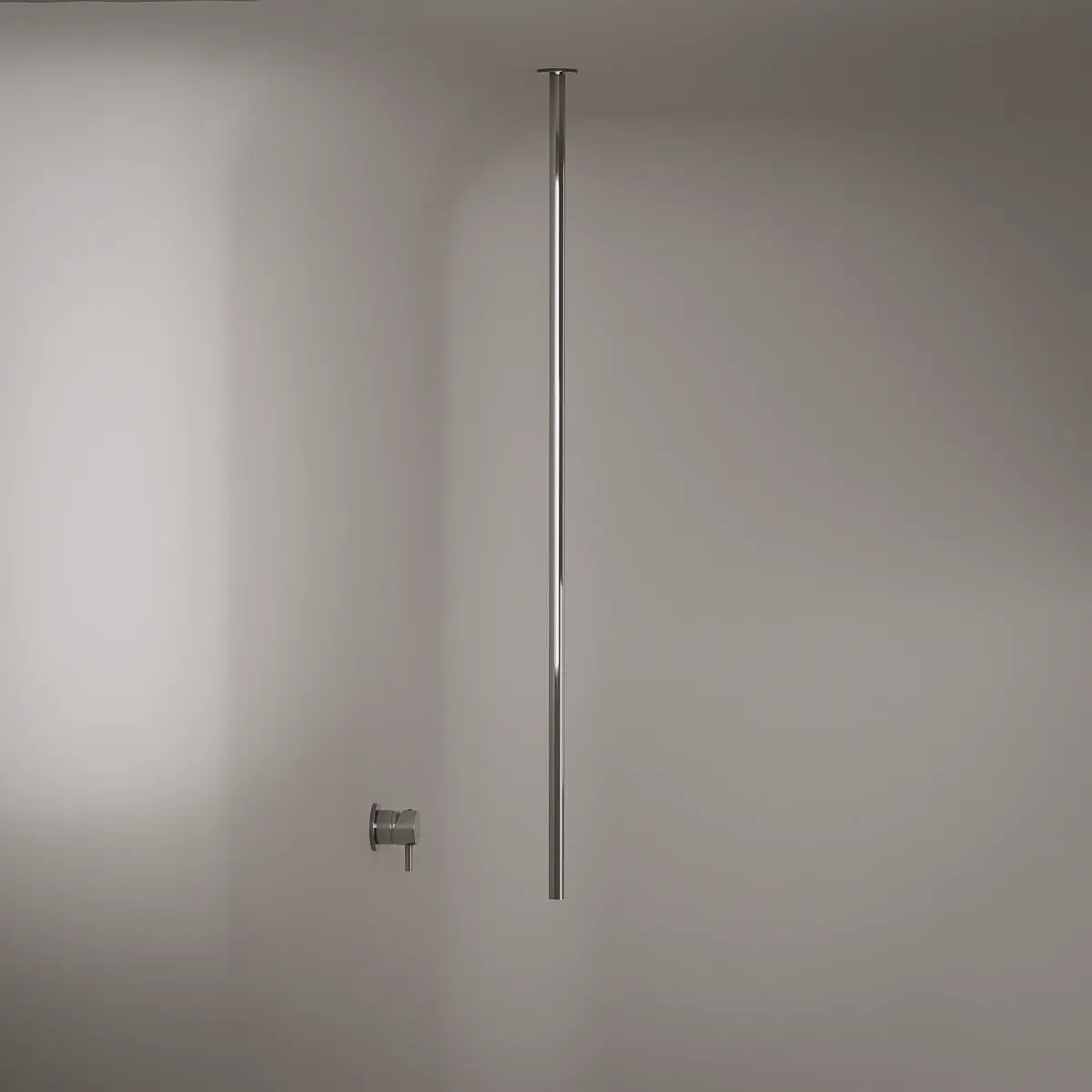Mitigeur lavabo plafond, chrome, Châtelet
