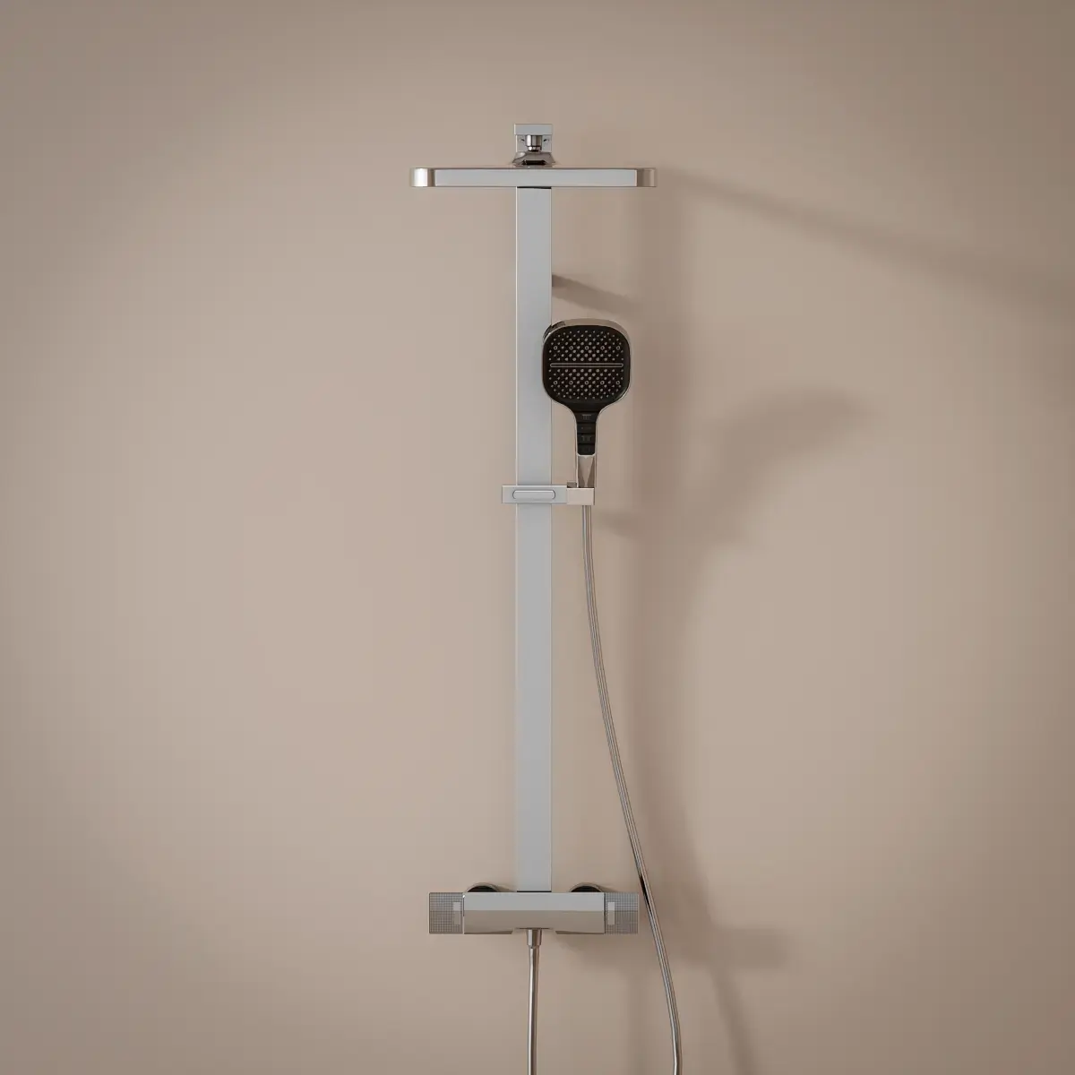 Colonne de douche avec mitigeur mécanique, chrome, Slim, Concorde