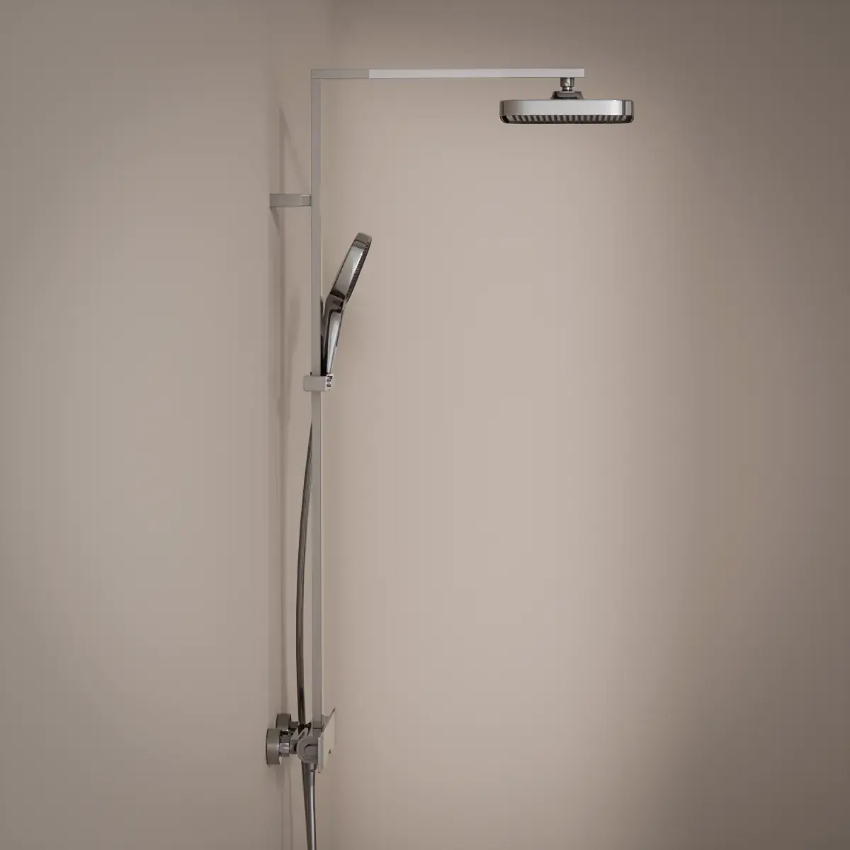 Colonne de douche avec mitigeur mécanique, chrome, Slim, Concorde