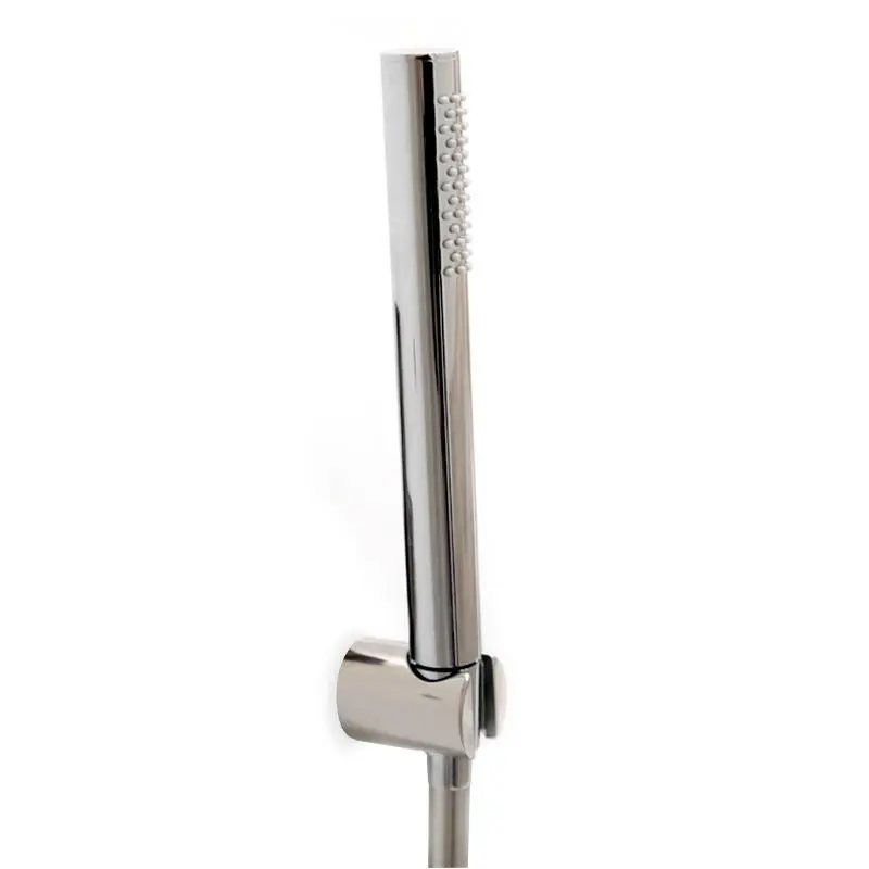 Mitigeur douche externe, crochet et douchette tube, chrome, Châtelet