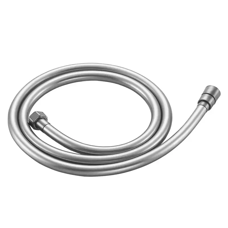 Mitigeur douche Thermostatique externe, barre et douchette ronde, Inox brossé, Chatelet
