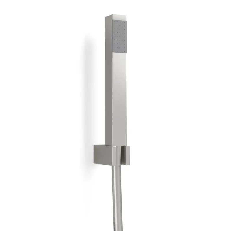 Robinet mitigeur thermostatique de douche, inox brossé avec set de douche, Tuileries 