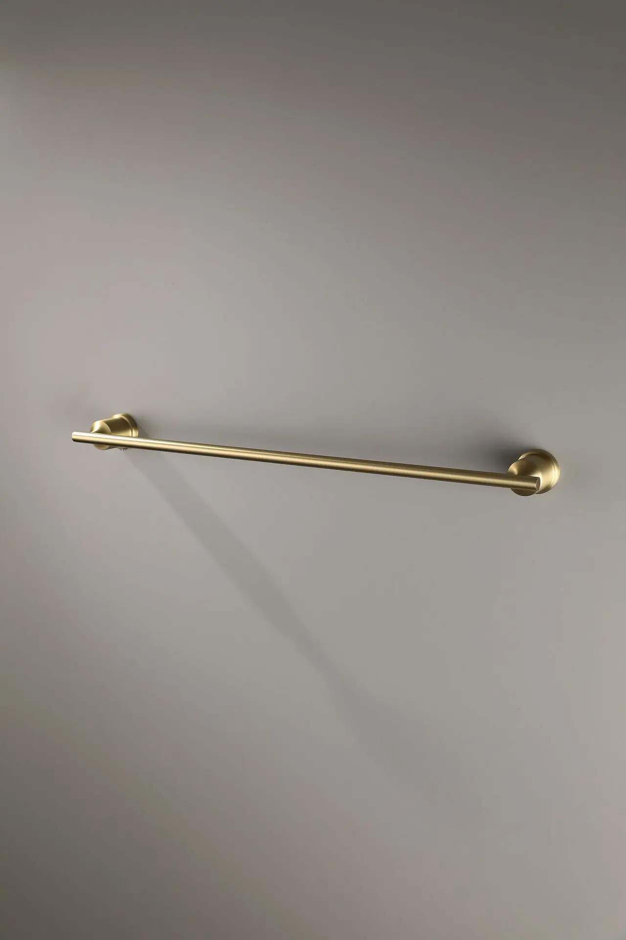 Porte Serviette 60Cm Doré Brosse, Art Déco