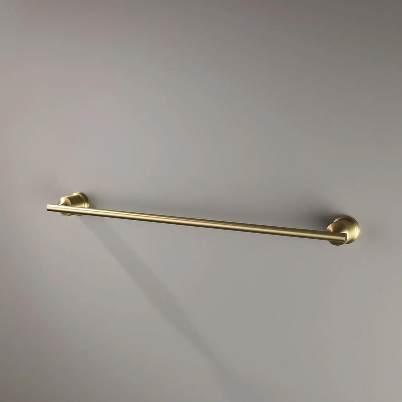 Porte Serviette 60Cm Doré Brosse, Art Déco