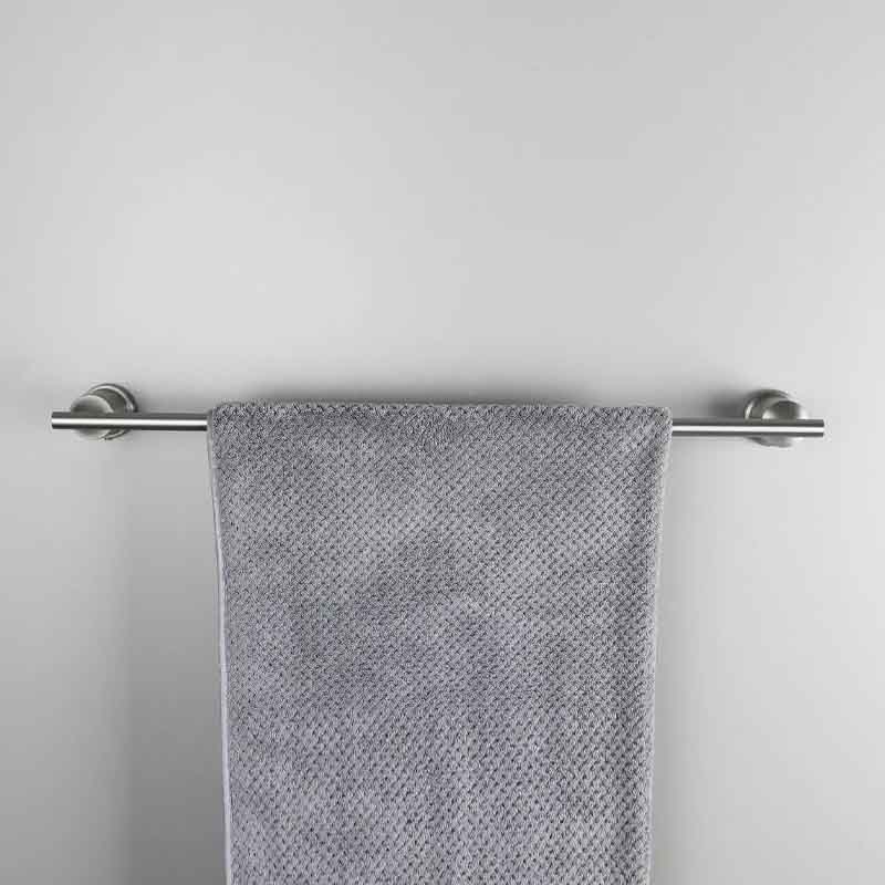 Porte Serviette 60Cm Inox Brosse, Art Déco