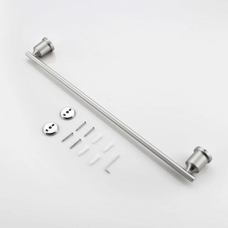 Porte Serviette 60Cm Inox Brosse, Art Déco