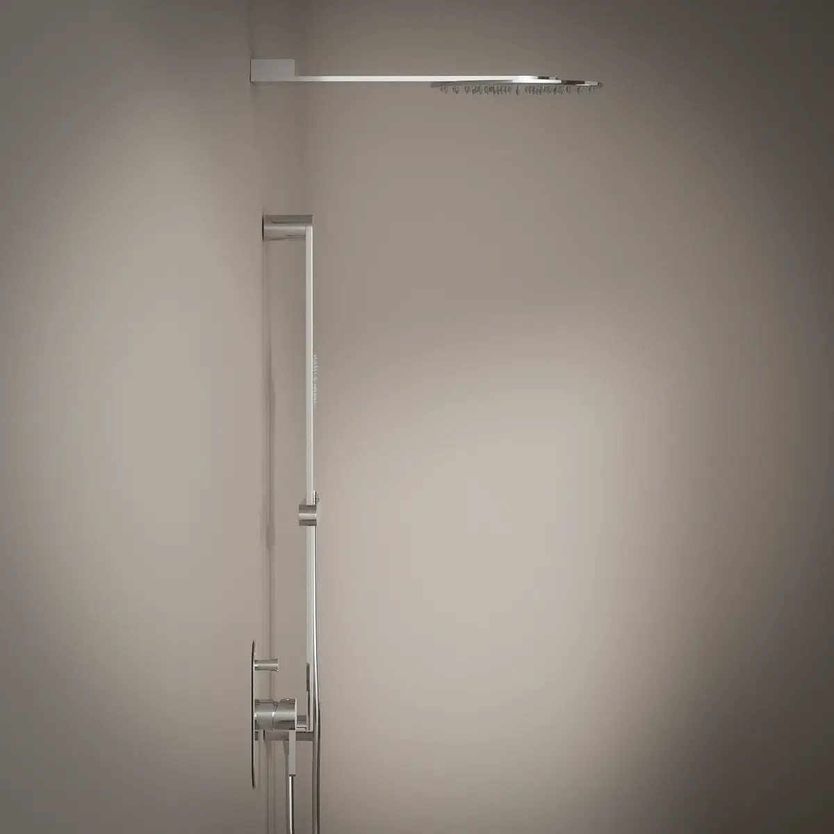 Pack douche mitigeur, douche de tête et douchette, Infinity Flow