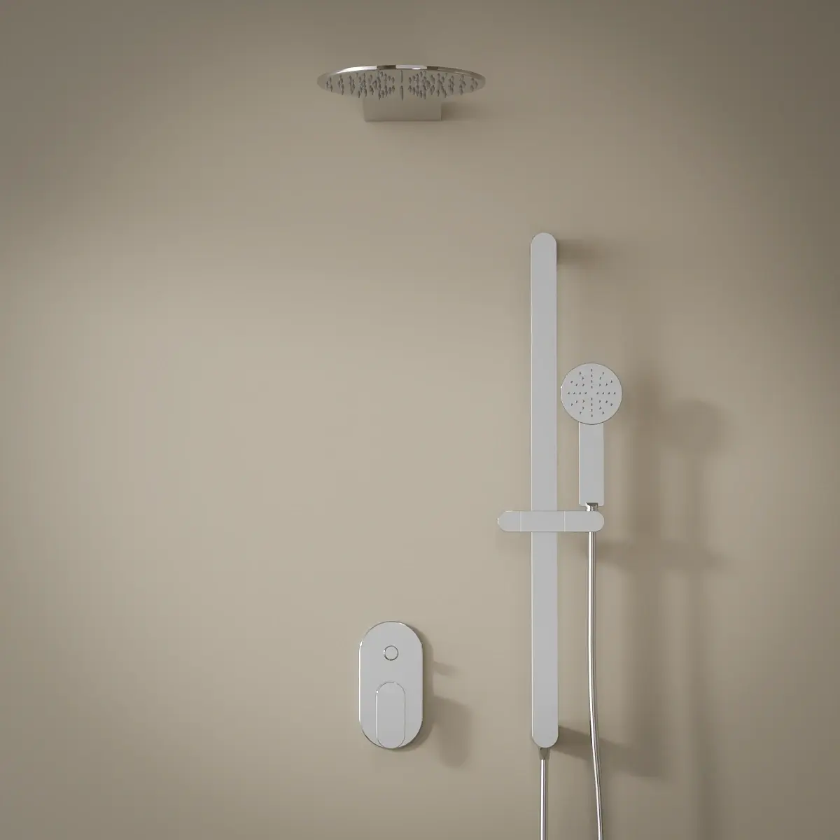 Composition de douche, Chrome, Infinity Flow
