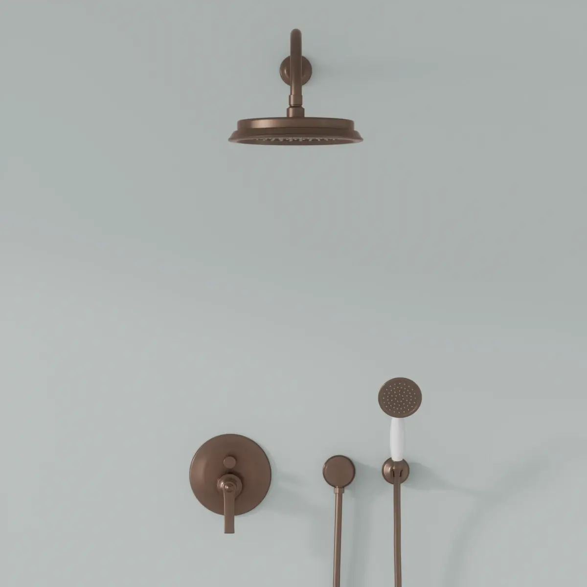 Composition mitigeur de douche  cuivre, Liberty