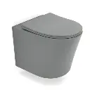 [B2330MH] WC Suspendu compact, 49x36,5 cm, Gris ciment mat, Flavia.webp
