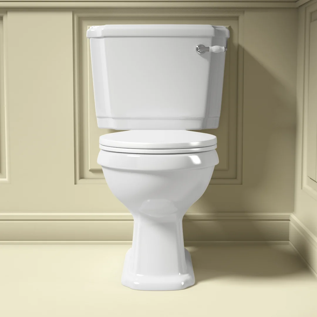 WC complet à poser rétro Hélène + abattant