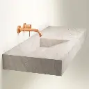 [GT-121X46-1VG-CAPPUC] Plan Vasque Gauche, 121x46x12, Marbre Cappucino, Lake (Gauche).webp