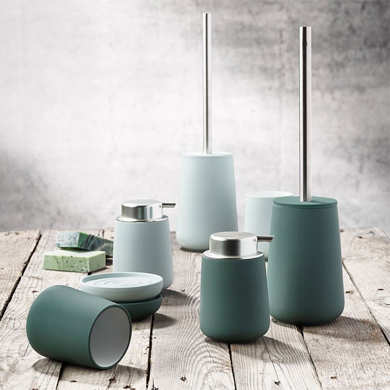 Distributeur de savon liquide à poser, Dust Green, Nova