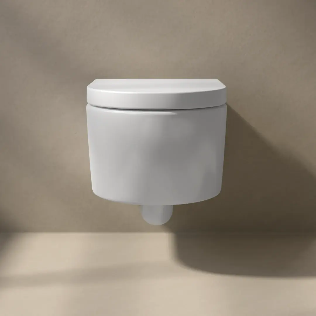 WC suspendu blanc compact, Alto