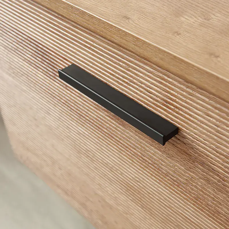 Meuble vasque suspendu 120 cm, Noyer, Rive Gauche