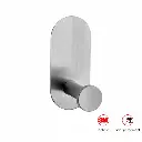 [SF-6031BR] Patère adhésive inox brossé, Sansvis.webp