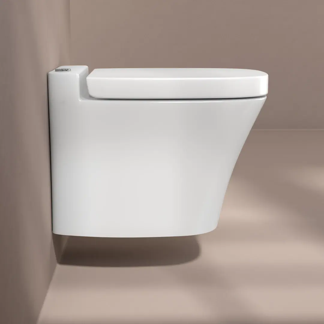 WC suspendu céramique blanc, Infinity Essences