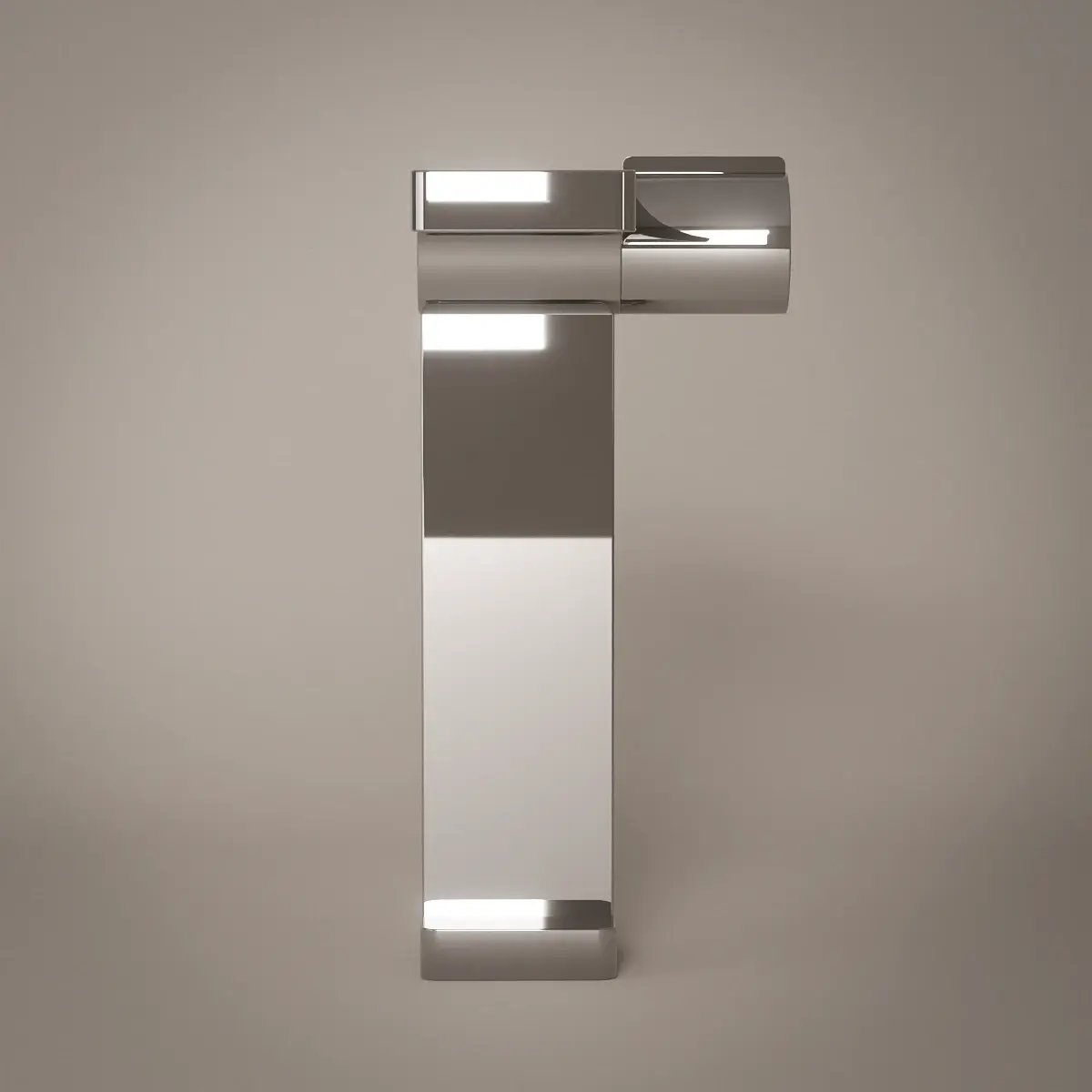 Robinet Mitigeur Lavabo Haut Chromé, Carrousel
