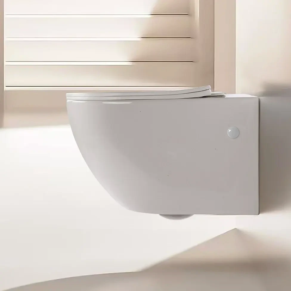 WC suspendu, profondeur 55 cm, blanc brillant, Celia