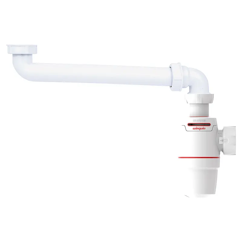 Siphon de lavabo et tubulure gain de place, Ø32 mm, Neo Air